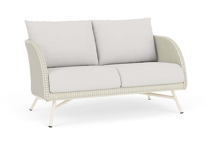 Lloyd Flanders Essence Loveseat Ivory