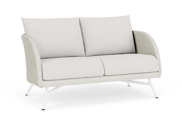 Lloyd Flanders Essence Loveseat Matte White