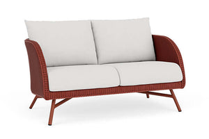 Lloyd Flanders Essence Loveseat Terracotta