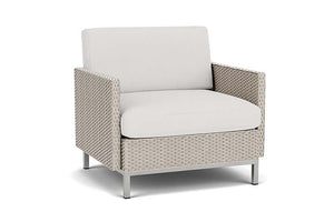 Lloyd Flanders Elements Lounge Chair with Loom Arms and Back Linen