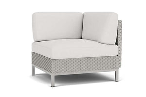 Lloyd Flanders Elements Corner Sectional with Loom Back Platinum