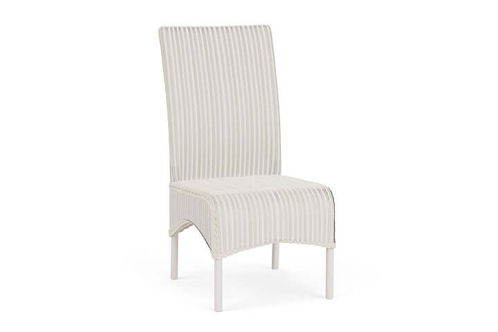 Lloyd Flanders Universal Loom High Back Armless Dining Chair