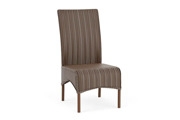 Lloyd Flanders Universal Loom High Back Armless Dining Chair