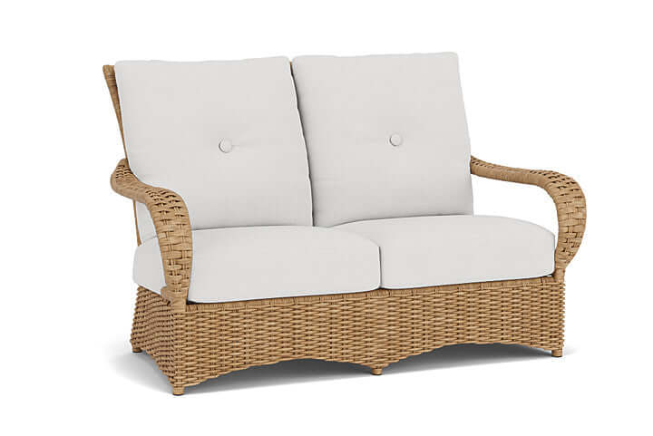 Lloyd Flanders Magnolia Loveseat Sandcastle