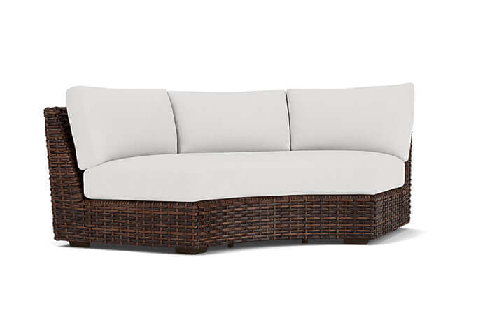 Lloyd Flanders Contempo Curved Sectional Sofa