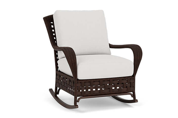 Lloyd Flanders Haven Lounge Rocker Tobacco