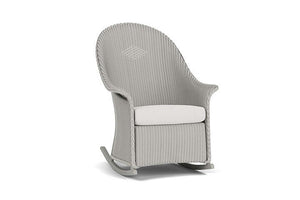 Lloyd Flanders Universal Loom High Back Porch Rocker - 5236 Platinum