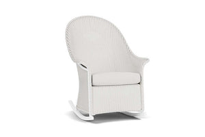 Lloyd Flanders Universal Loom High Back Porch Rocker - 5236 Matte White