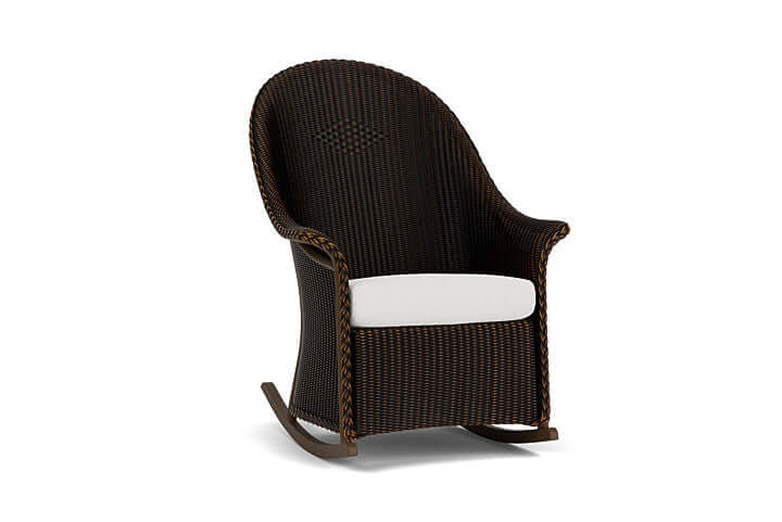 Lloyd Flanders Universal Loom High Back Porch Rocker - 5236 Mink