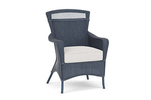 Lloyd Flanders Universal Loom Dining Armchair - 66001 Denim Blue