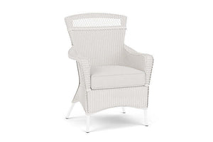 Lloyd Flanders Universal Loom Dining Armchair - 66001 White
