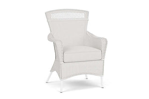 Lloyd Flanders Universal Loom Dining Armchair - 66001 Matte White