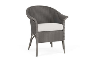 Lloyd Flanders Universal Loom Dining Armchair - 8001 Pewter
