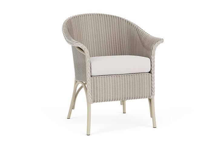 Lloyd Flanders Universal Loom Dining Armchair - 8001 Linen