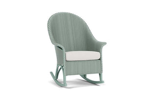Lloyd Flanders Universal Loom High Back Porch Rocker - 8036 Sea Glass
