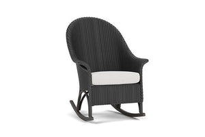 Lloyd Flanders Universal Loom High Back Porch Rocker - 8036 Charcoal