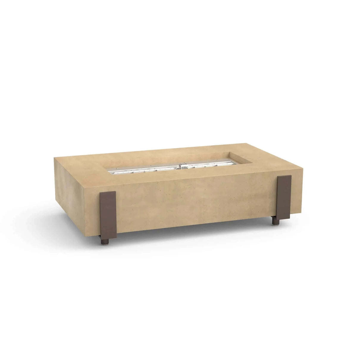 American Fyre Designs Iron Saddle Fire Table-Natural Gas