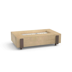 American Fyre Designs Iron Saddle Fire Table-Natural Gas