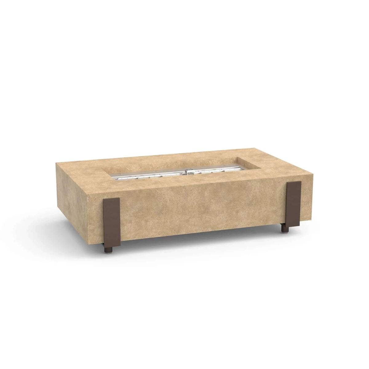 American Fyre Designs Iron Saddle Fire Table-Natural Gas