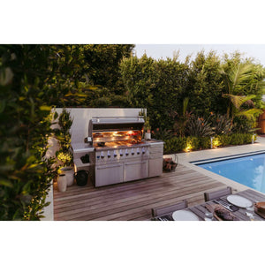 American Made Grills Encore 54" Built-In Hybrid Grill-Liquid Propane