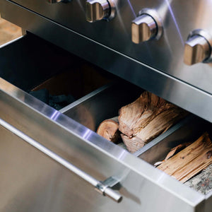 American Made Grills Encore 36" Freestanding Hybrid Grill-