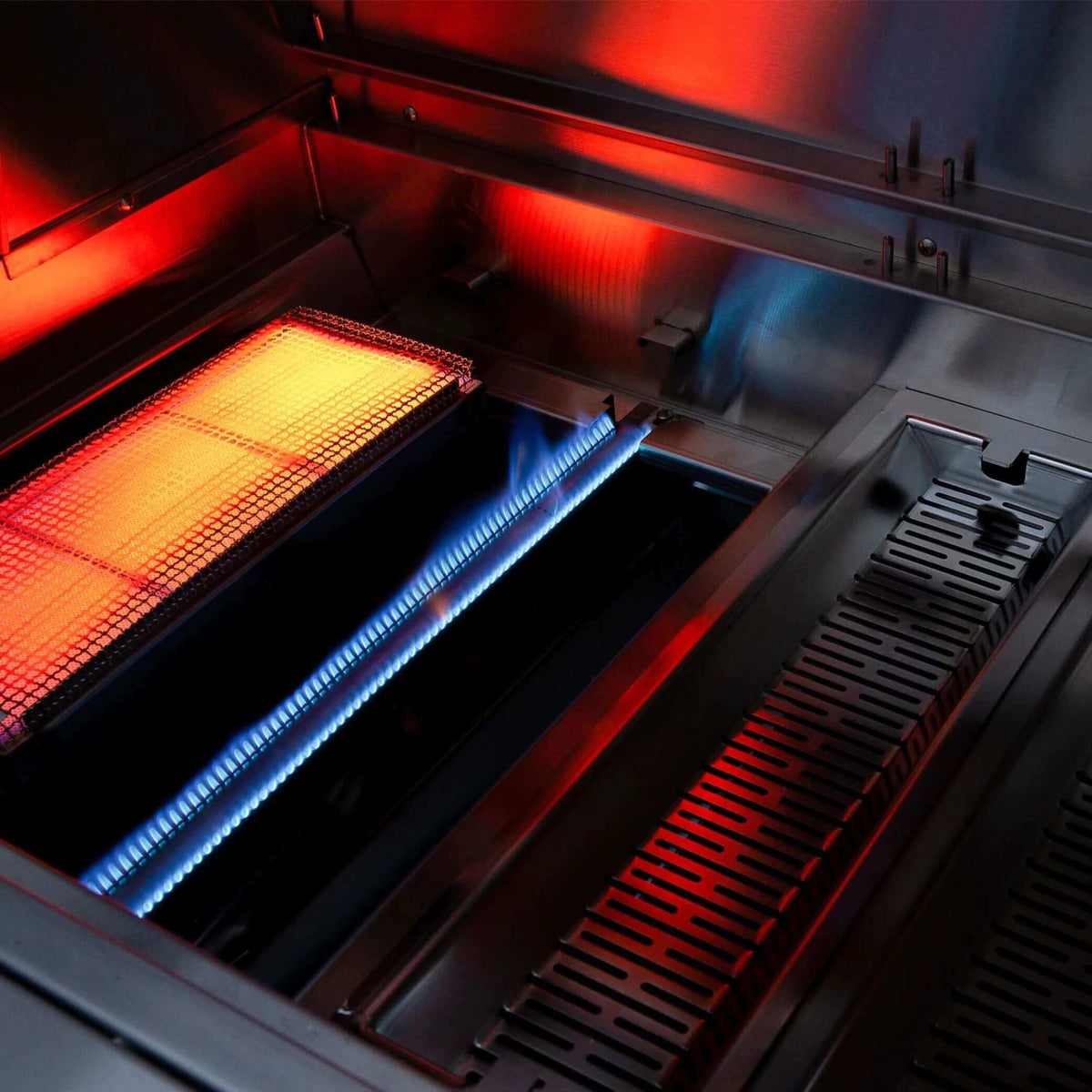 American Made Grills Encore 36" Freestanding Hybrid Grill-