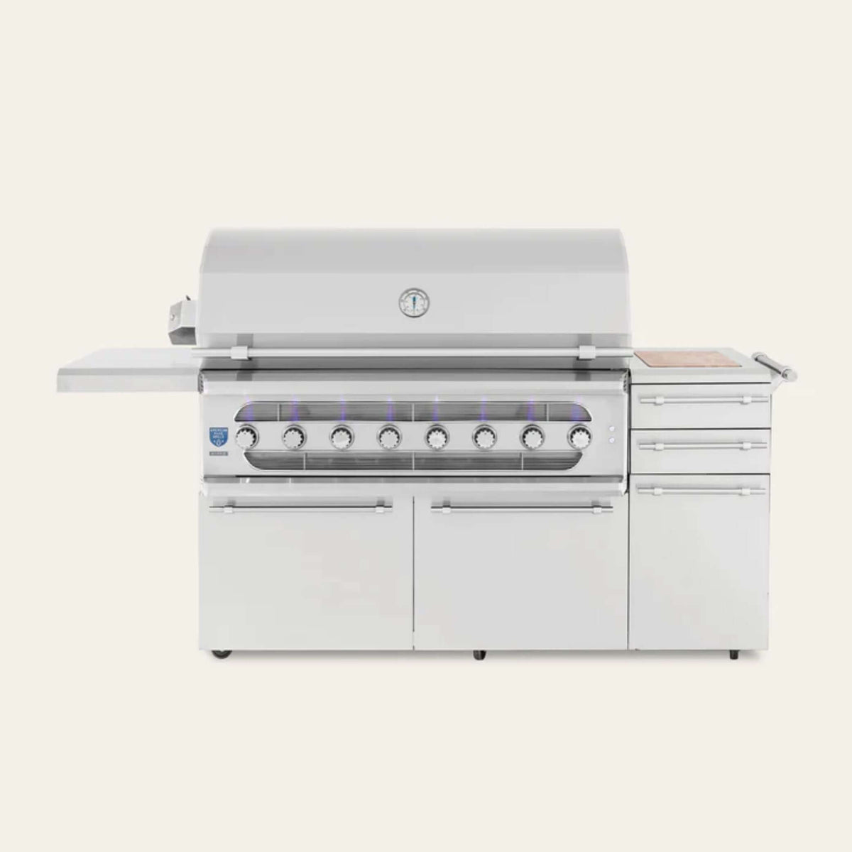 American Made Grills Muscle 54" Freestanding Hybrid Grill-Liquid Propane