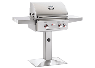 American Outdoor Grill L-Series 24" Grill on Pedestal-With Rotisserie