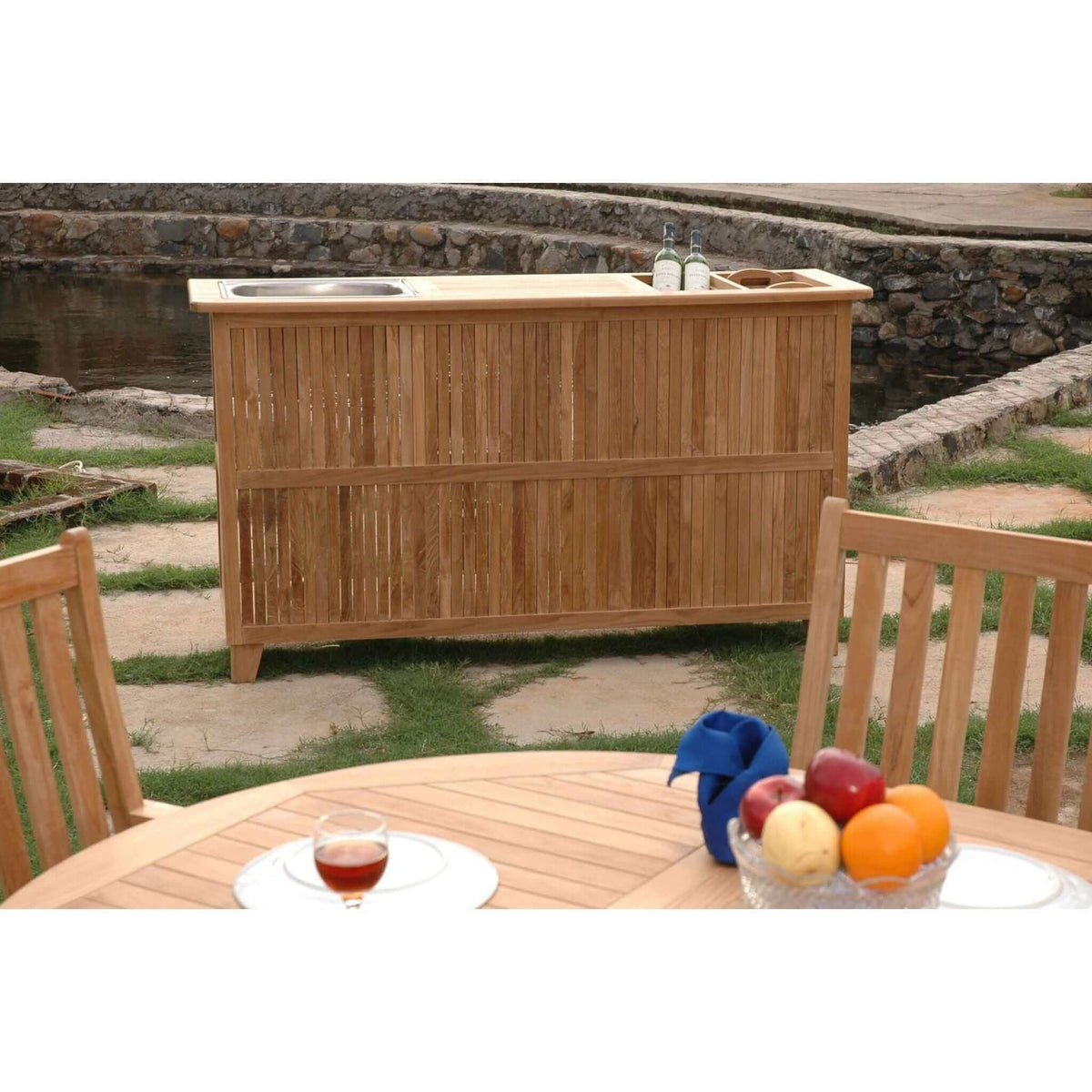 Anderson Teak Safari Bar Table-