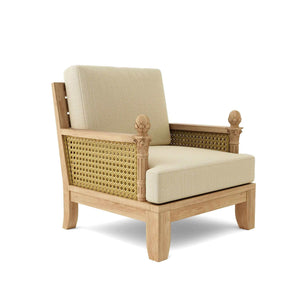 Anderson Teak Luxe Armchair-Cast Charcoal