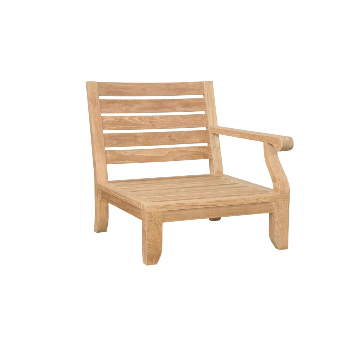 Anderson Teak Riviera Luxe Left Modular-Linen Antique Beige