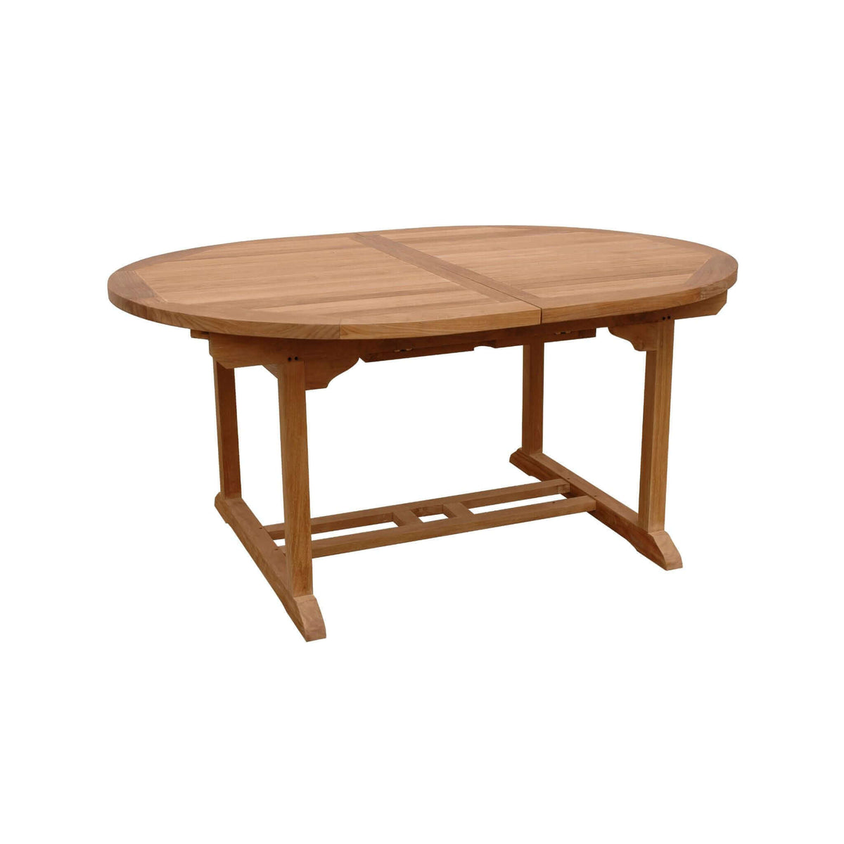 Anderson Teak Bahama Oval Extension Table Extra Thick Wood-