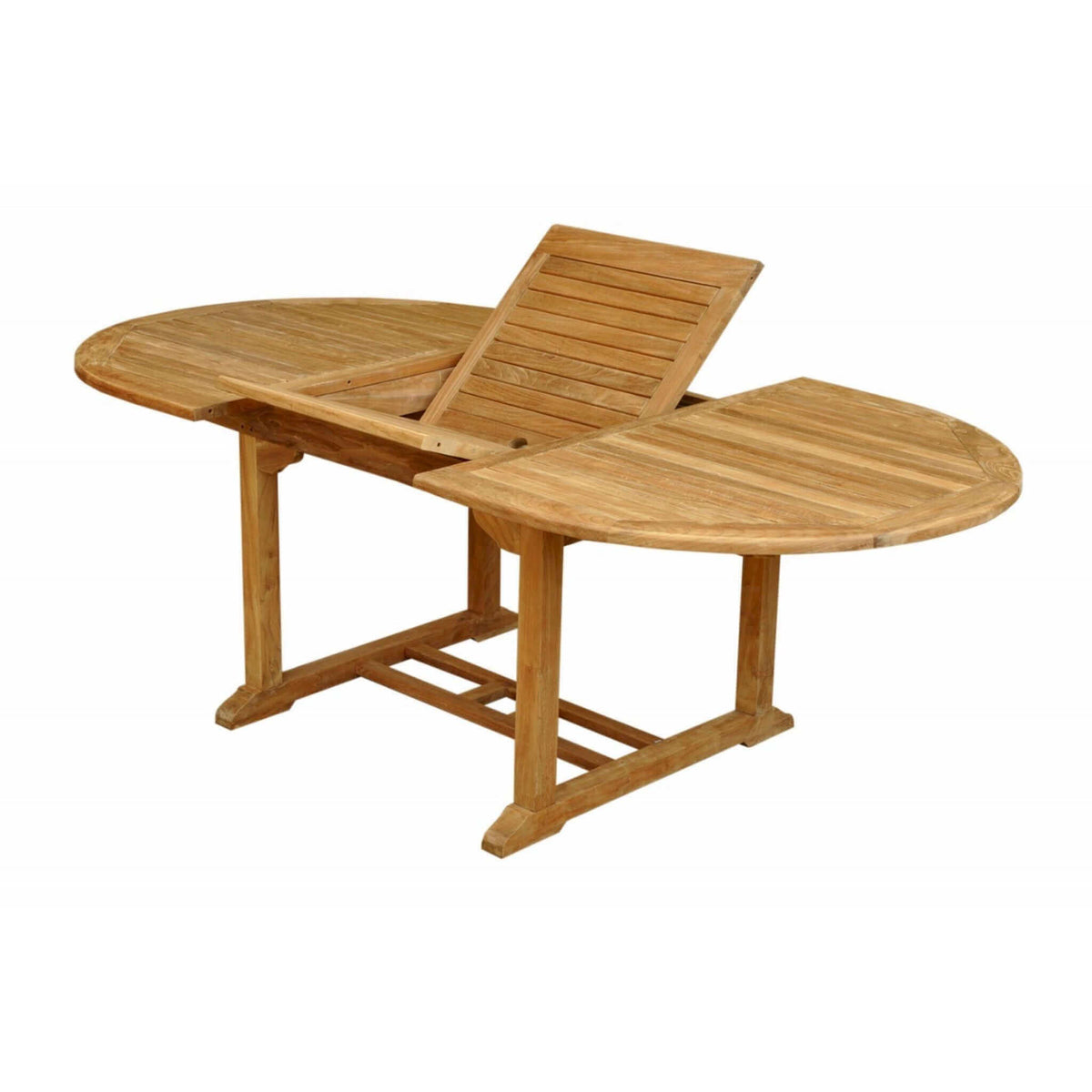 Anderson Teak Bahama Oval Extension Table Extra Thick Wood-