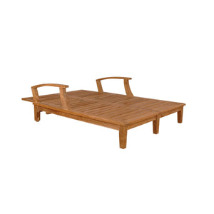 Anderson Teak Brianna Double Sun Lounger with Arm-