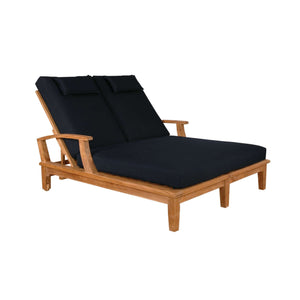 Anderson Teak Brianna Double Sun Lounger with Arm-