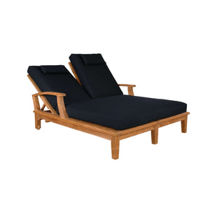 Anderson Teak Brianna Double Sun Lounger with Arm-
