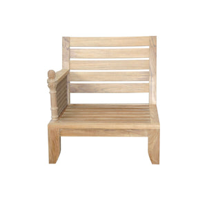 Anderson Teak Luxe Right Modular-Cast Slate