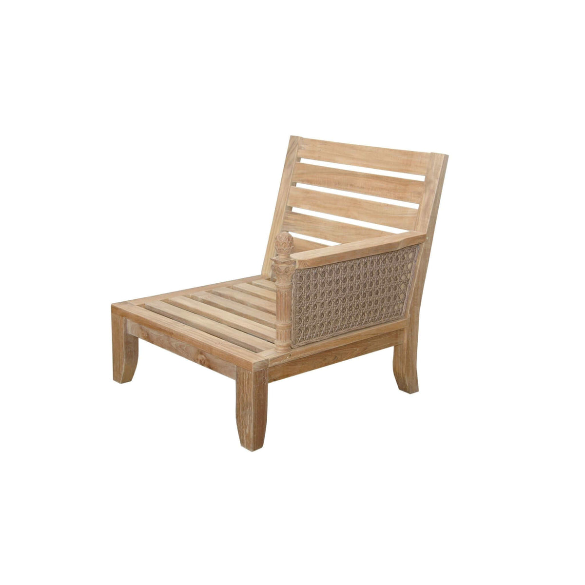 Anderson Teak Luxe Left Modular-Linen Antique Beige