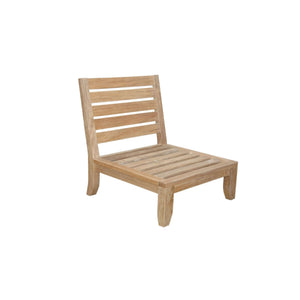 Anderson Teak Luxe Center Modular-Canvas Natural