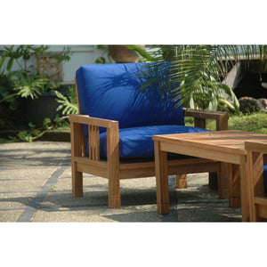 Anderson Teak SouthBay Deep Seating 3-Pieces Conversation Set B-Cast Slate
