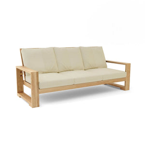 Anderson Teak Capistrano Deep Seating Sofa-Cast Slate