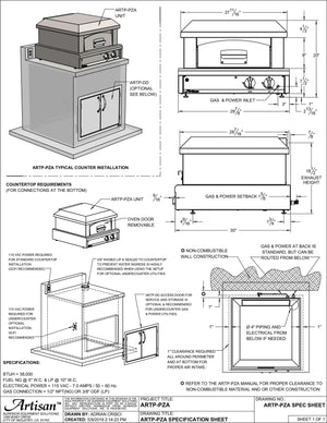 Artisan Pizza Oven-Liquid Propane