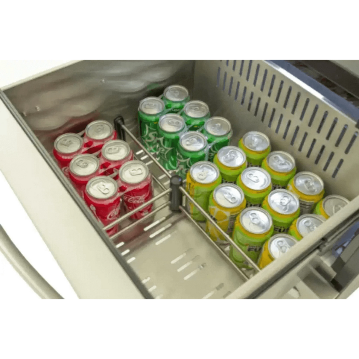 Blaze 23.5" 5.1 Cu. Ft. Stainless Steel Double Drawer Refrigerator-