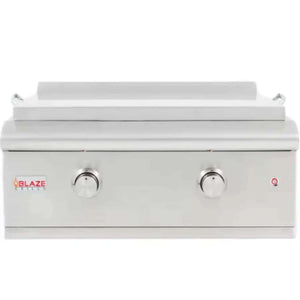 Blaze Premium LTE 30" Built-In Gas Griddle with Lights-Liquid Propane