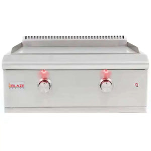 Blaze Premium LTE 30" Built-In Gas Griddle with Lights-Natural Gas
