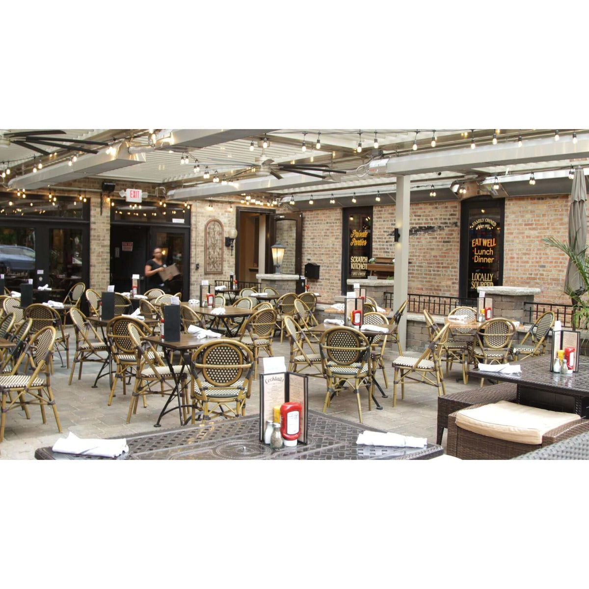 Calcana 15' Standard Output Gas Outdoor Patio Heater-