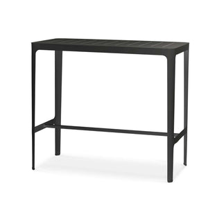 Cane-Line Cut Bar Table-Black, aluminium