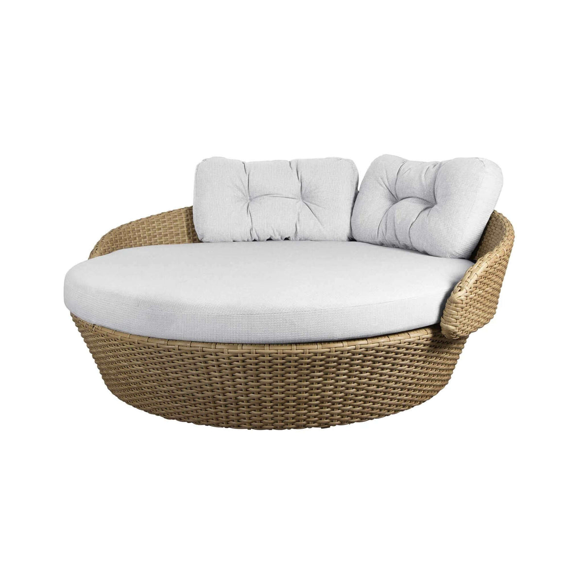 Cane-Line Ocean Large Daybed Cushion Set-Light brown, Cane-line Wove