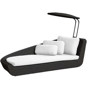 Cane-Line Savannah Daybed Right Module Cushion Set-Grey, Cane-line Natté