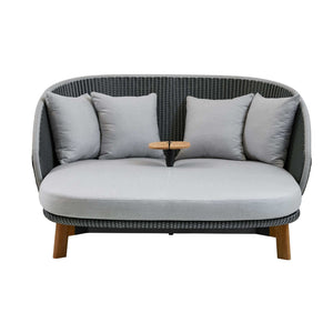 Cane-Line Peacock Daybed W/Teak Legs Incl. Table-